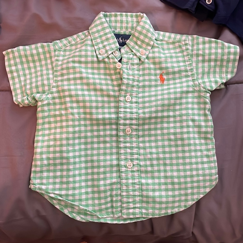 Ralph Lauren Dress Botton Shirt